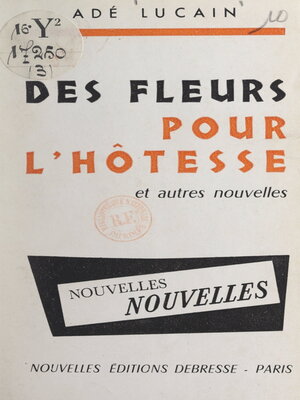 cover image of Des fleurs pour l'hôtesse